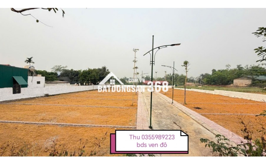 LÔ GÓC THOÁNG 120M2- GIÁ NHỈNH 3 TỶ TẠI LÀN 2 QL21 - KẾT NỘI TRỤC HỒ TÂY BA VÌ- MUA ĐẤT TẶNG THÊM 3M VIEW BIỆT THỰ TỶ ĐÔ